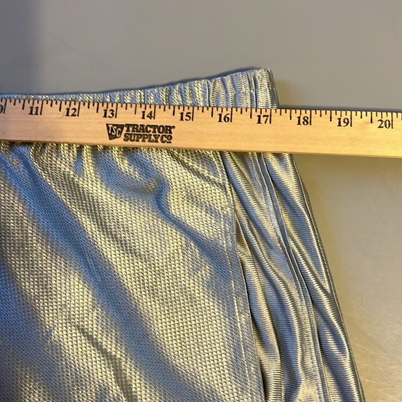 VINTAGE NBA Elevation Shorts Mens M Gray Basketball Pockets Drawstring - Picture 5 of 7